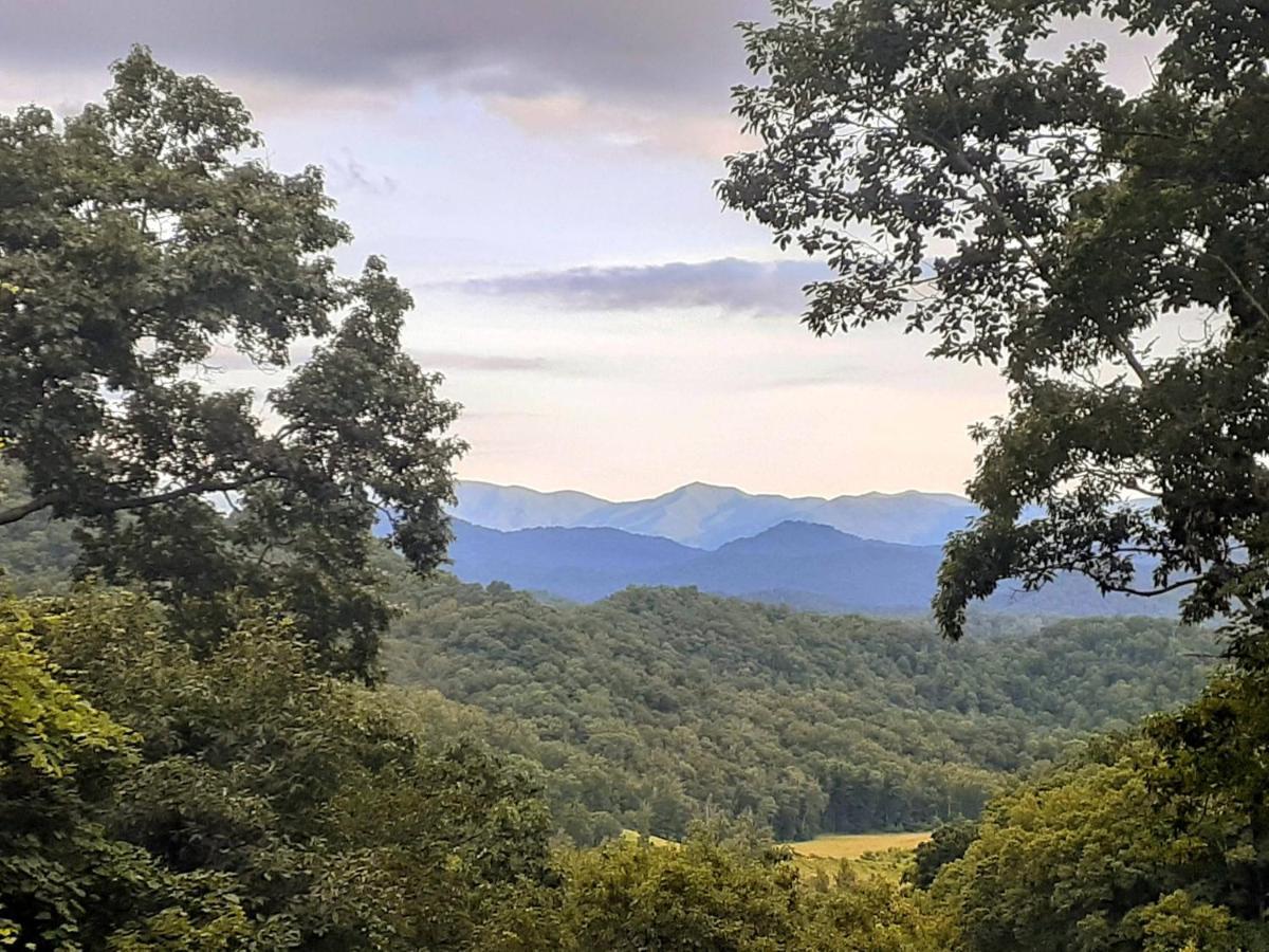 Treetops Cabin Easy To Asheville With Fast Wifi And Great View Swiss المظهر الخارجي الصورة