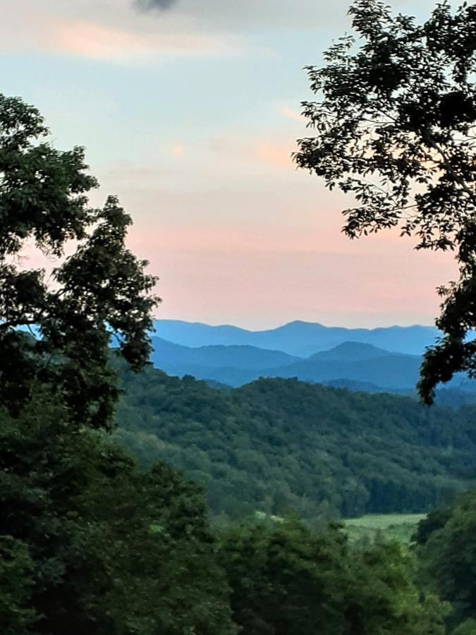Treetops Cabin Easy To Asheville With Fast Wifi And Great View Swiss المظهر الخارجي الصورة